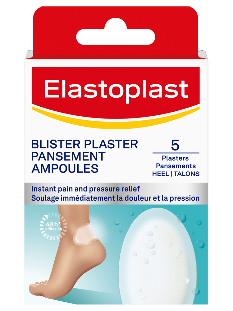 Elastoplast Pansements Grandes Ampoules 6 Pansements - Taille : 34 mm x 58 mm